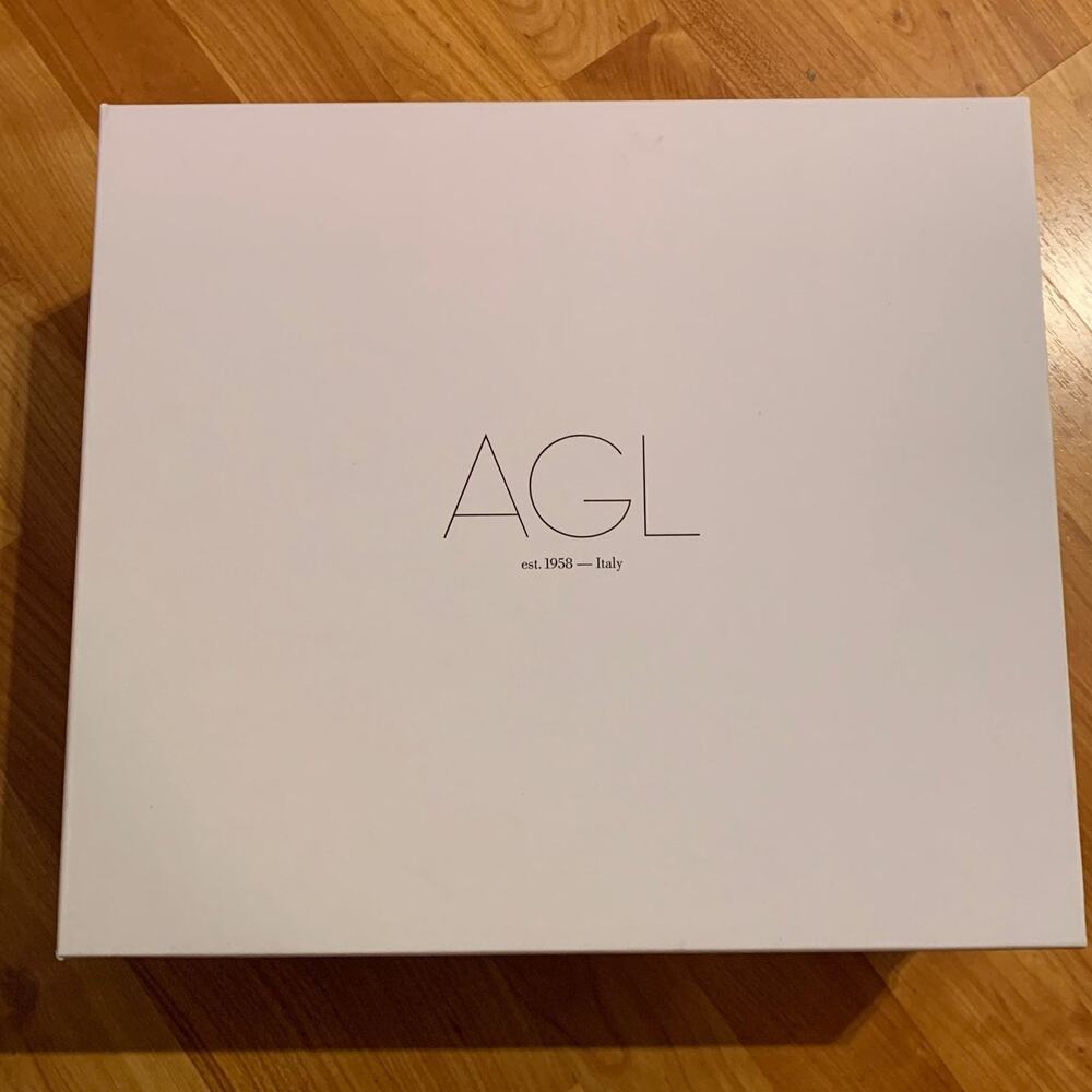 AGL‎ empty hard shoe box